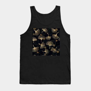 Ginko leaves pattern Tank Top